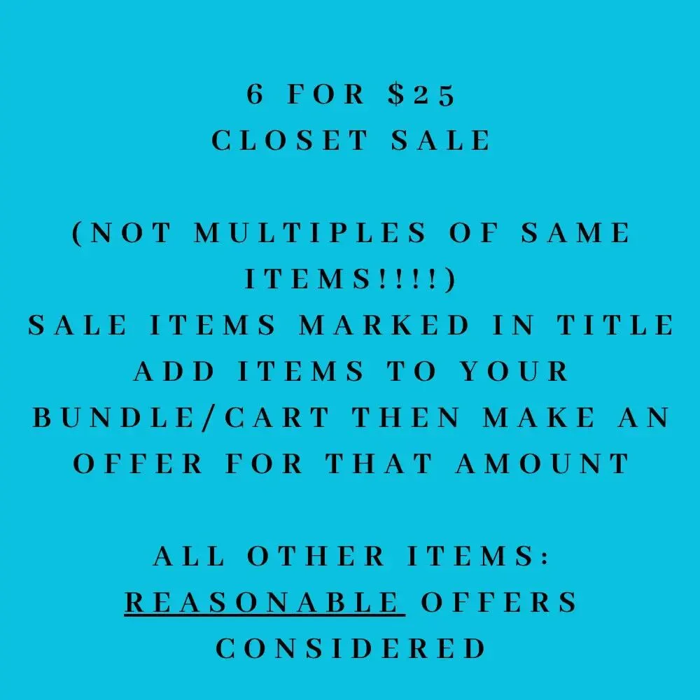 NYX closet sale